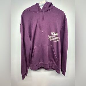 H&M HOODIE SIZE MEDIUM PURPLE